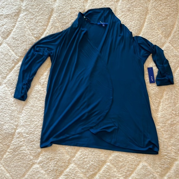 Apt 9 open cardigan. Dark teal. XL 3/4 sleeves - Picture 1 of 6